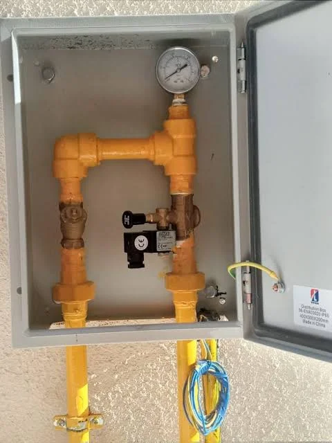 شركة تمديد الغاز بحي الطبيشي